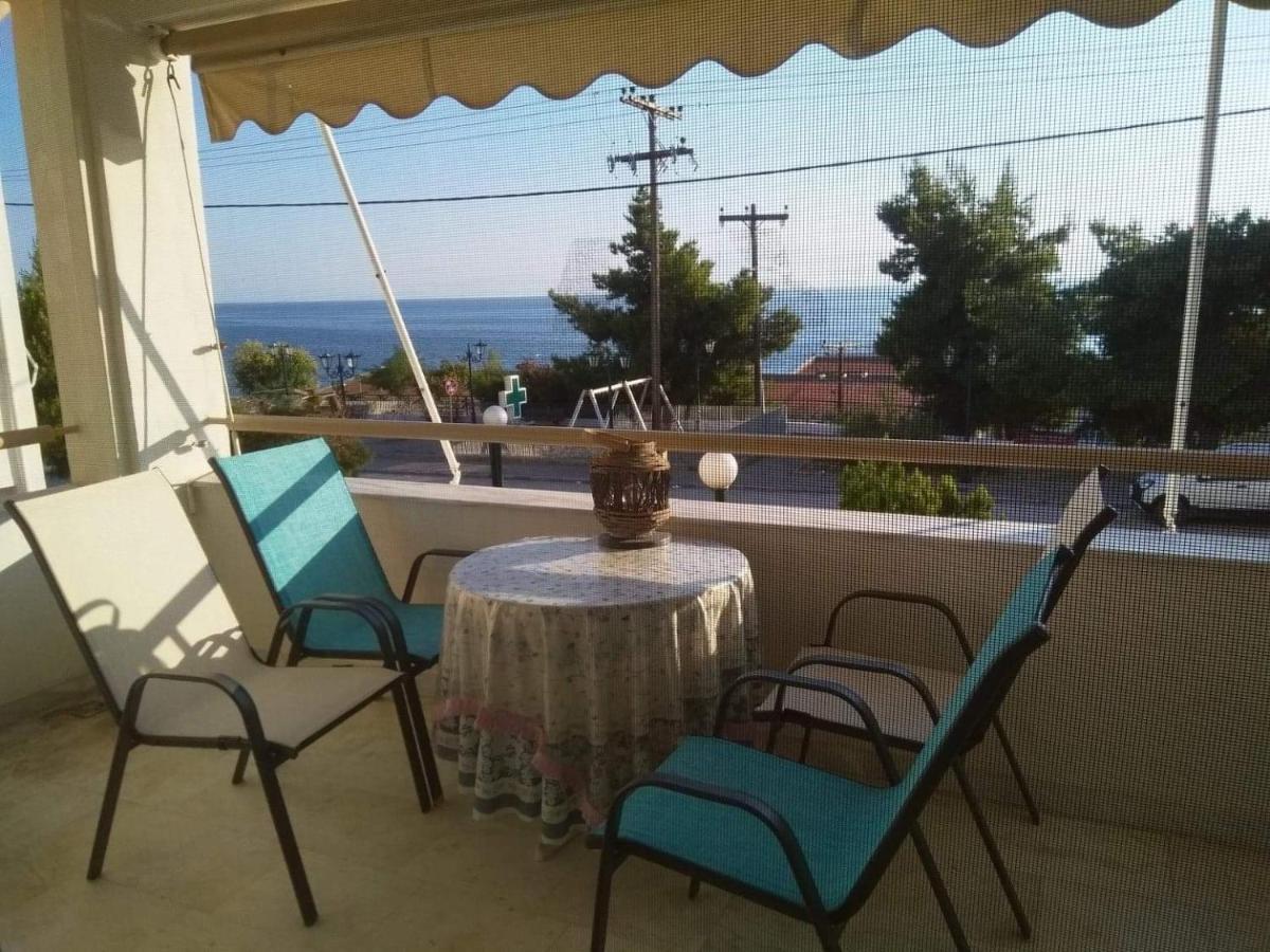 Seaview To Olympus, Sunny, Cosy Apartment Неа-Міханіона Екстер'єр фото